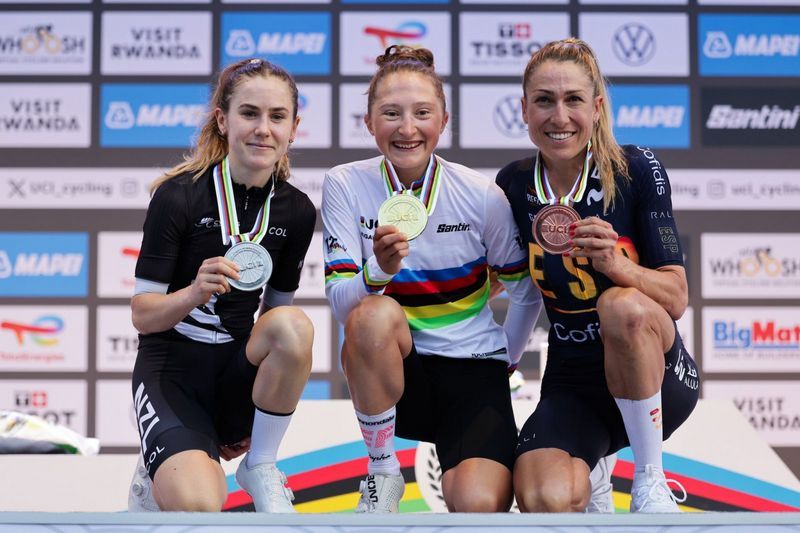 Cyclisme : la Sherbrookoise Magdeleine Vallières-Mill sacrée championne du monde